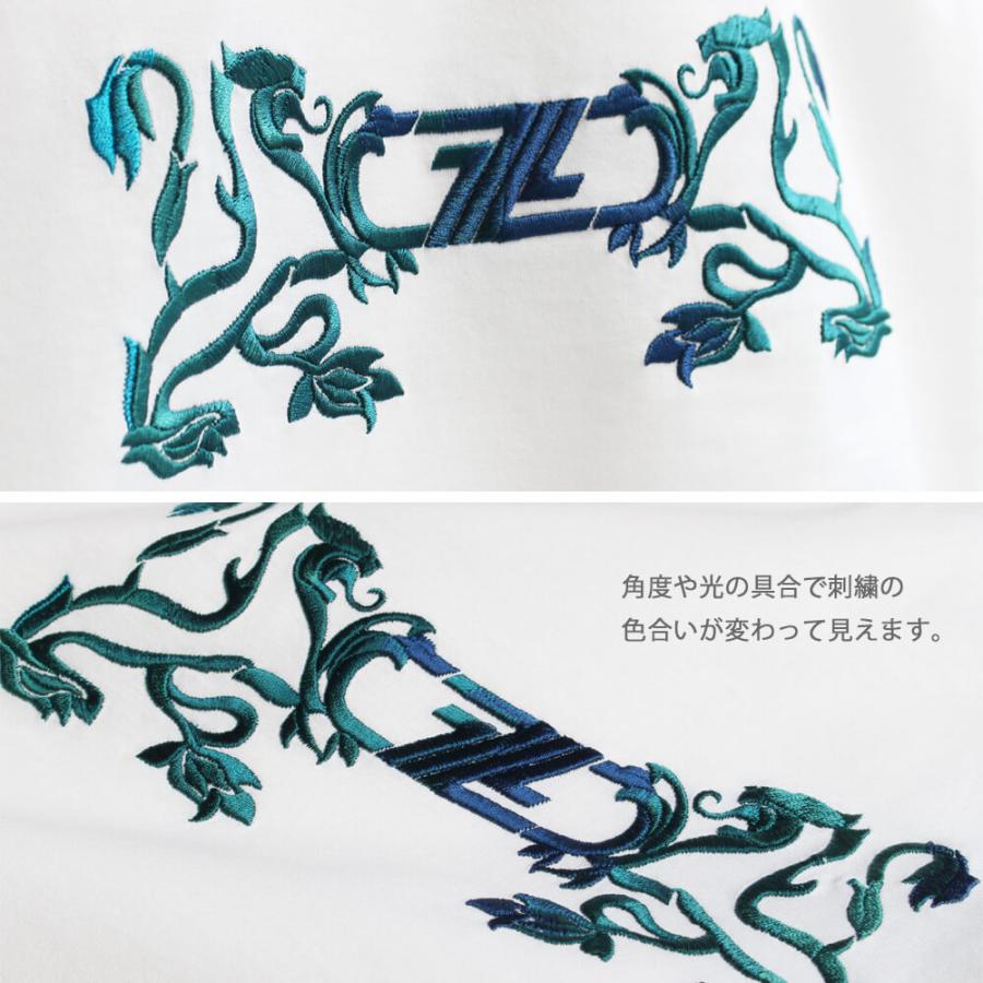 ZILLI ジリー Tシャツ カットソー 半袖シャツ メンズ カジュアル ブランド コットン メンズ ホワイト おしゃれ 紳士服 高級 大きいサイズの画像