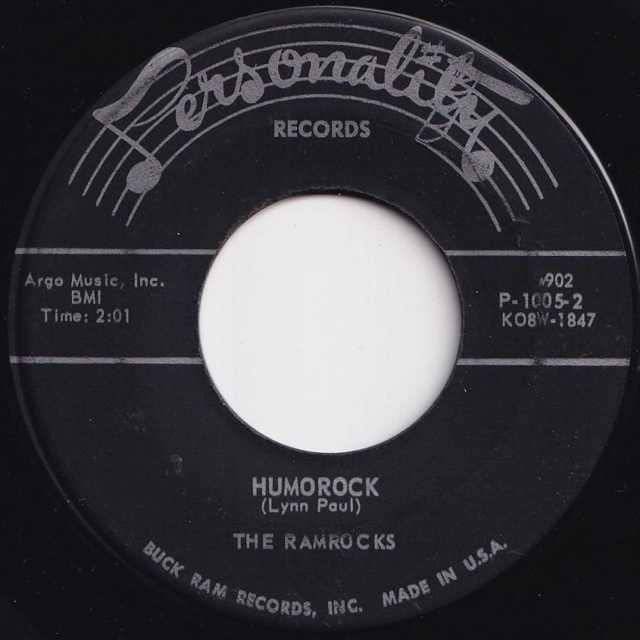Ramrocks The Great Pretender / Humorock Personality US P-1005 206146 R&B R&R レコード 7インチ 45｜solidityrecords｜02