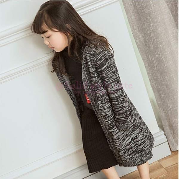 キッズ ロングニット カーディガン フード付 コーディガン 子供 女の子 男女兼用 韓国子供服 ロング丈 羽織り コート アウター ジャケット トップス Ssc075 Solid Style Lab Yahoo 店 通販 Yahoo ショッピング