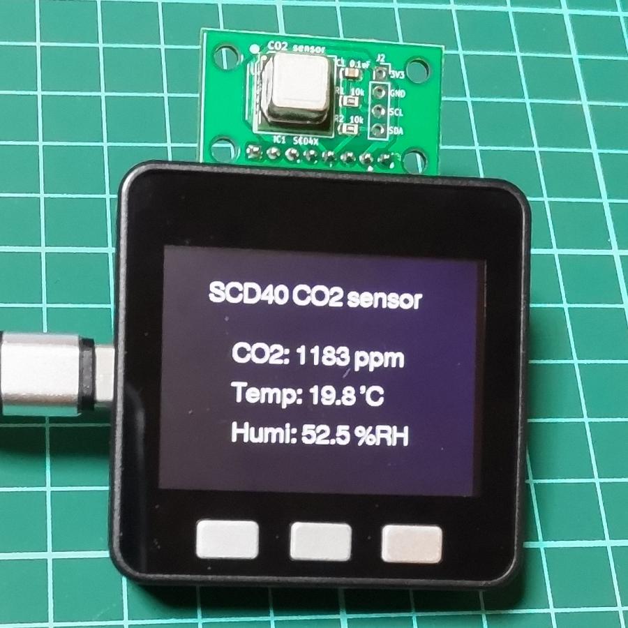 M5Stack Basic/Gray用 CO2センサーSCD41ボード　今なら試作品ケースが無料でもらえる！ |  | 02