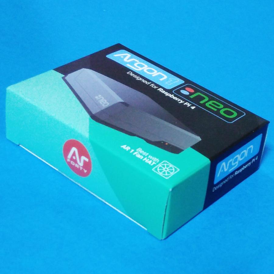 ラズベリーパイ4B用 金属&ABSケース Argon NEO Raspberry Pi 4 Case