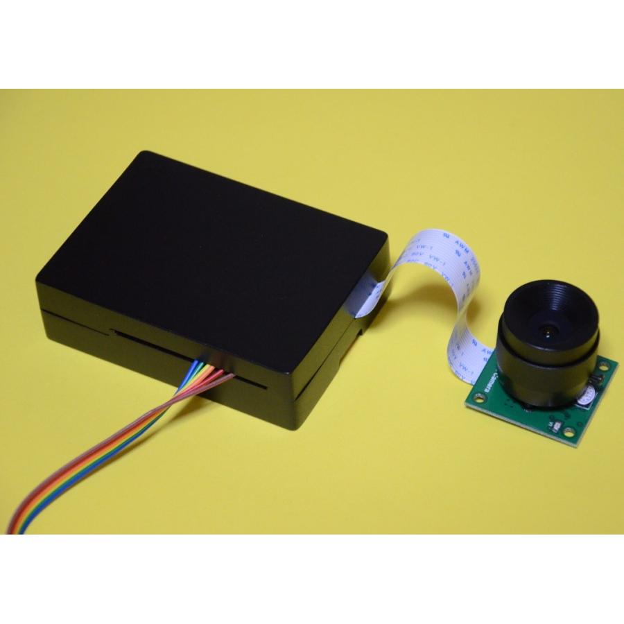 Raspberry Pi 2B/3B用 熱伝導放熱型重厚金属ケース（アルミ製 黒