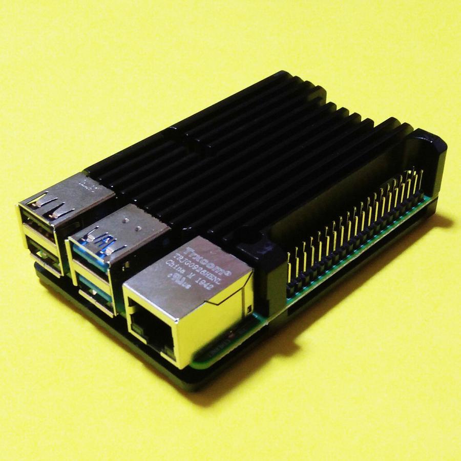 Raspberry Pi 4 とアルミヒートシンクケース Amazon.co.jp: Geekworm ラズベリーパイ4B（Raspberry Pi