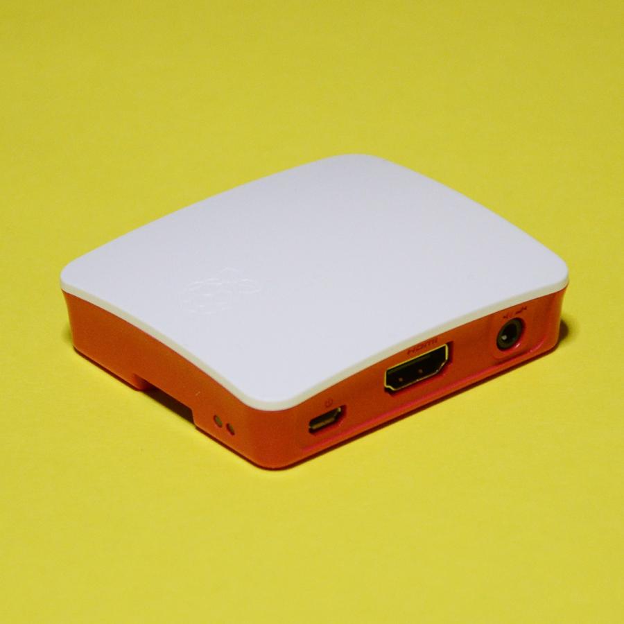 Raspberry Pi 3A+用 公式ケース（赤白） Made in UK [183-3486