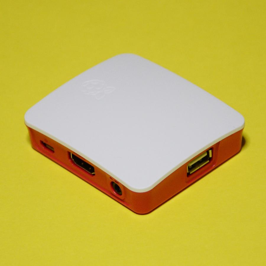 Raspberry Pi 3A+用 公式ケース（赤白） Made in UK [183-3486] 1A+に