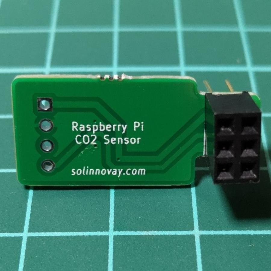Raspberry Pi直付型CO2センサーSCD40 ロングピンヘッダ型｜solinnovay｜05