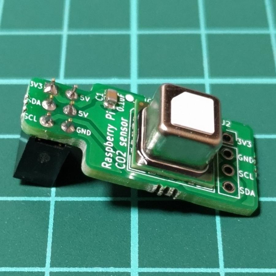 Raspberry Pi直付型CO2センサーSCD40 普通型 : ソリノベ研究所