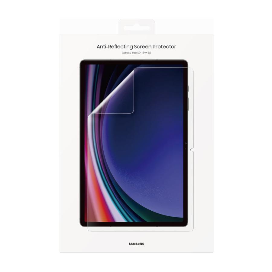 Galaxy Tab S9+ 256GB Wi-Fiモデル フィルム 純正ケース Galaxy Tab S9+ フィルム 純正 保護フィルム 2枚入り スクリーン