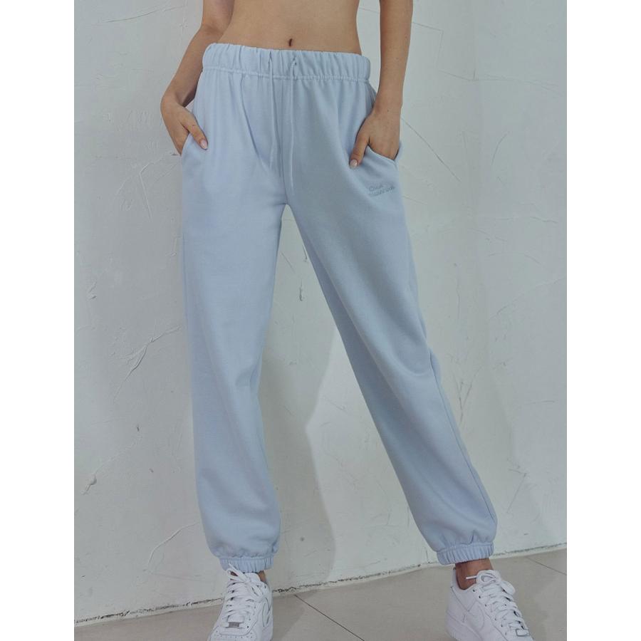 ジョガーパンツ ボトム スウェット ロゴ スタイリッシュ パンツ 美脚 脚長 スポーティー カジュアル パステルカラー カワイイ ヨガ トレーニング Bottom 060 Soluleda By Conchwear 通販 Yahoo ショッピング
