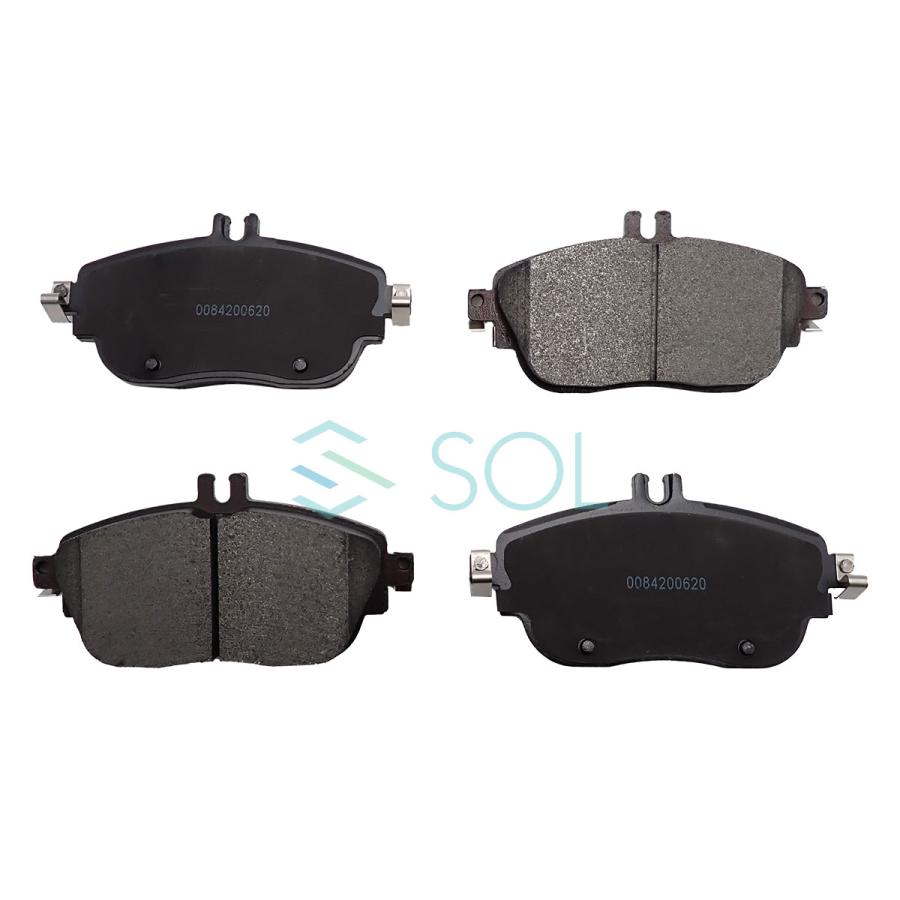Mercedes-Benz - HAPAD ベンツ A位置付け W176 A180 向こう正面 パッド 検出器 回転子 3点仕かける 0084200620 18時まで即日さし出し
