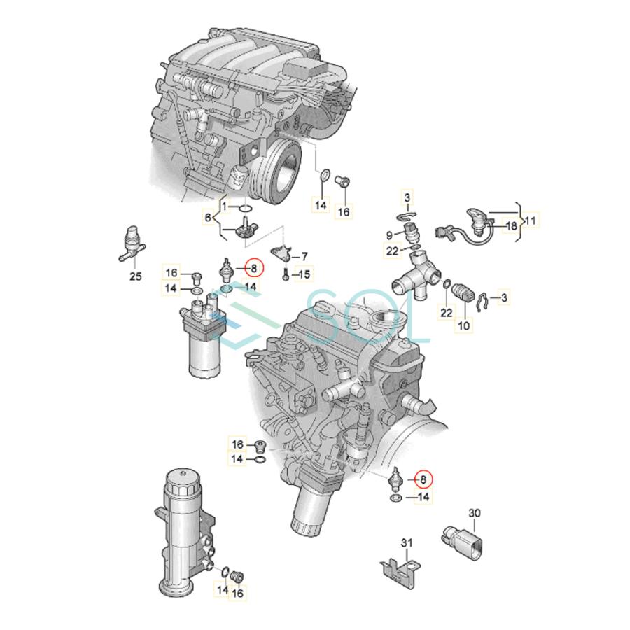 フォルクスワーゲン（Volkswagen） VW ポロ(9N_ 6V5) シロッコ(137 138