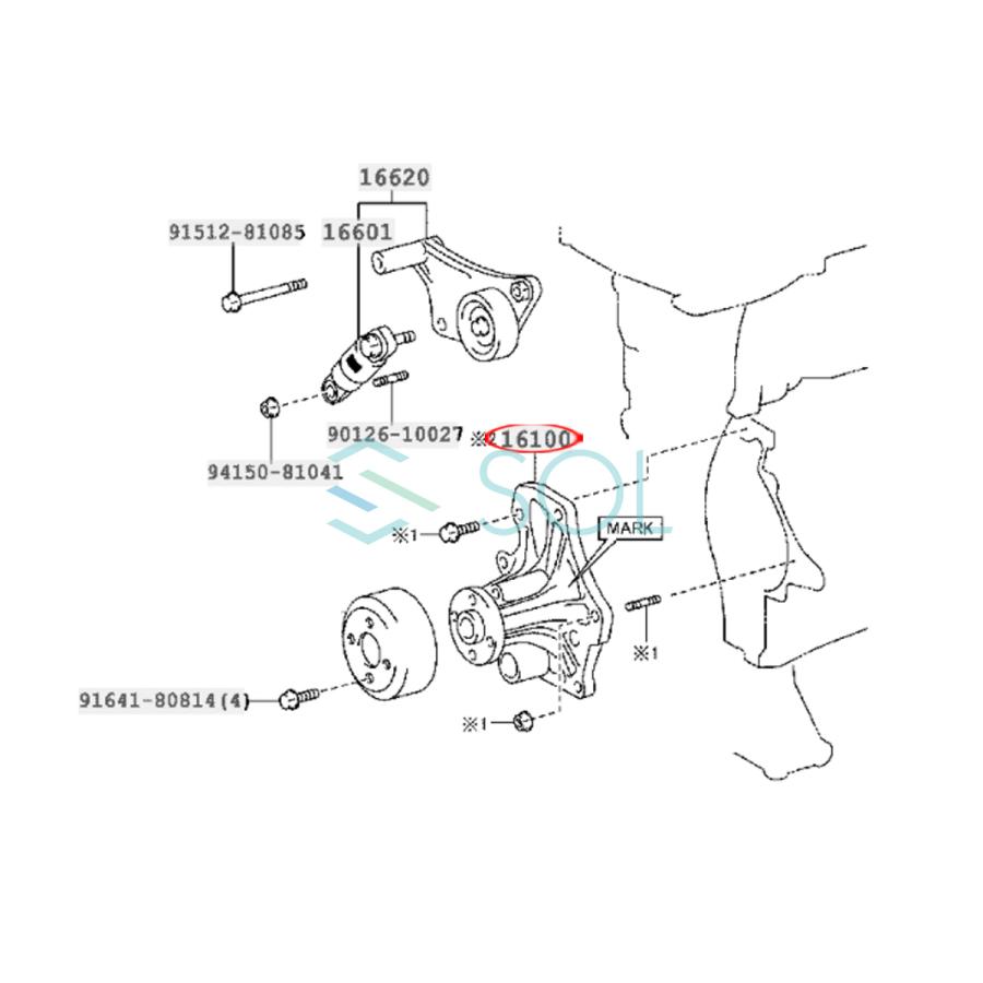 トヨタ（TOYOTA） マークX ZIO(ANA10 ANA15) エスティマ(ACR50W ACR55W