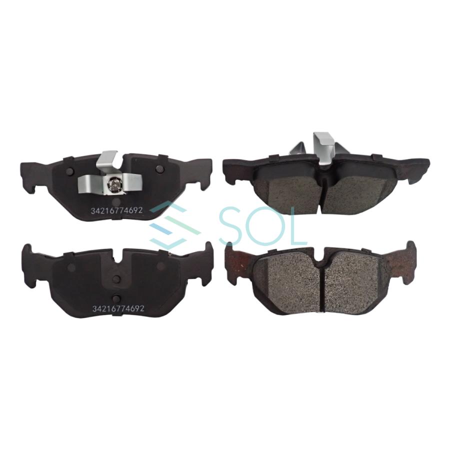 HAPAD BMW 1シリーズ E87 130i リア パッド センサー ローター 34216774692 34356789445 34216864901 18時まで即日出荷_1