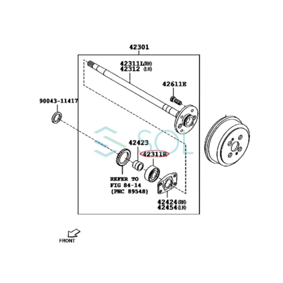 出荷締切18時 フロント ホイール ハブベアリング 左右セット