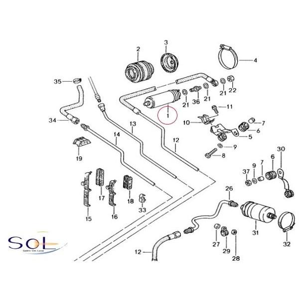 PORSCHE ポルシェ 911 (964 993) フューエルポンプ 燃料ポンプ BOSCH 