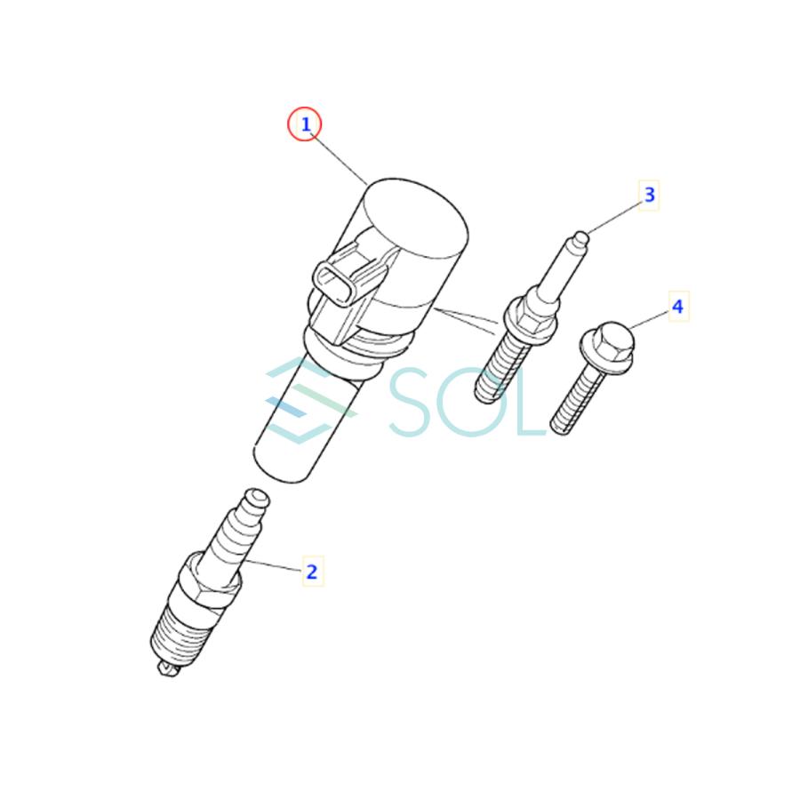 JAGUAR（ジャガー） XJ X350 X358 イグニッションコイル 6本 C2S7928