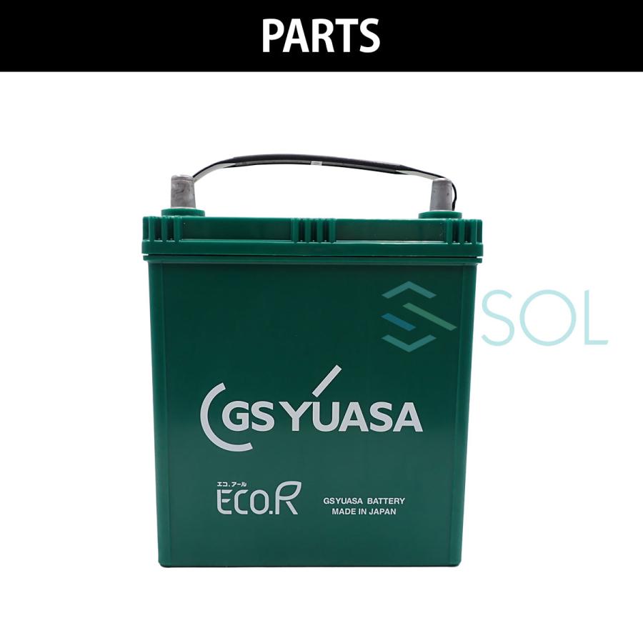 ECO.R GSユアサ スズキ 車用 バッテリー K42R ER-K-50R ER-K-42R