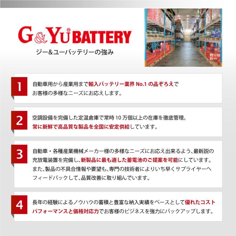 G＆Yuバッテリー HV-L1 LN1 G&Yu ハイブリッド 補機バッテリー 