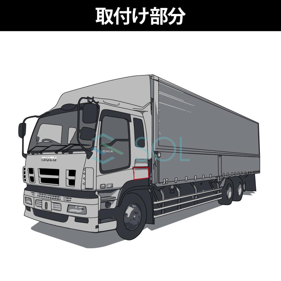 いすゞ（ISUZU） NEWギガ 07ギガ ギガ 標準ルーフ ハイルーフ兼用 リア
