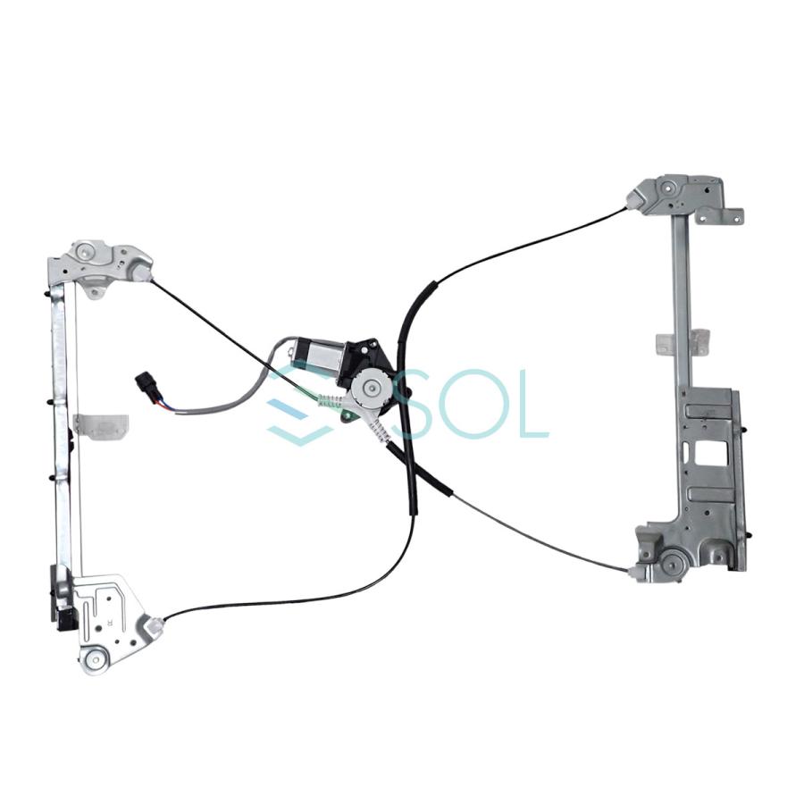 三菱ふそう パワーウインドウレギュレーター モーター付き 運転席 右側