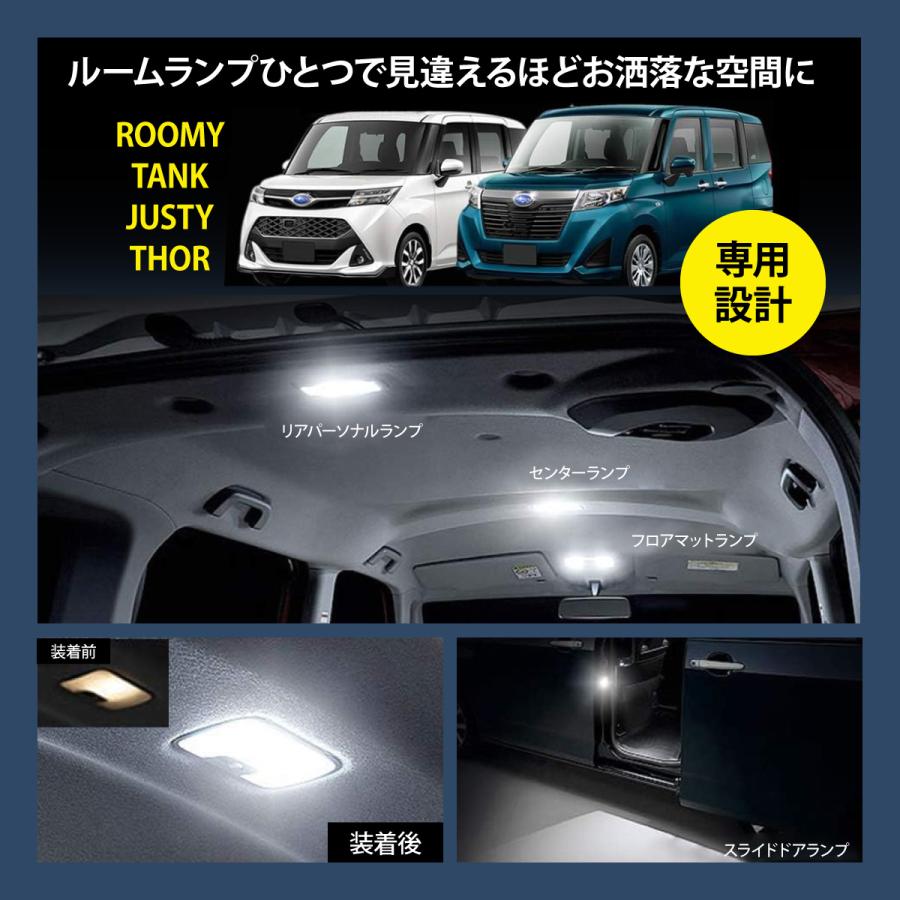 ダイハツ（DAIHATSU） 閃 SEN トール M910S 平成28年11月〜 高輝度 SMD
