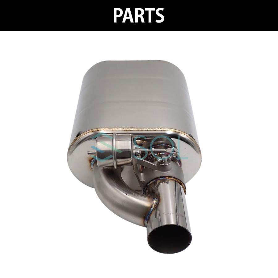 トヨタ（TOYOTA） 63mm 可変バルブ タイコ マフラーサイレンサー 音量