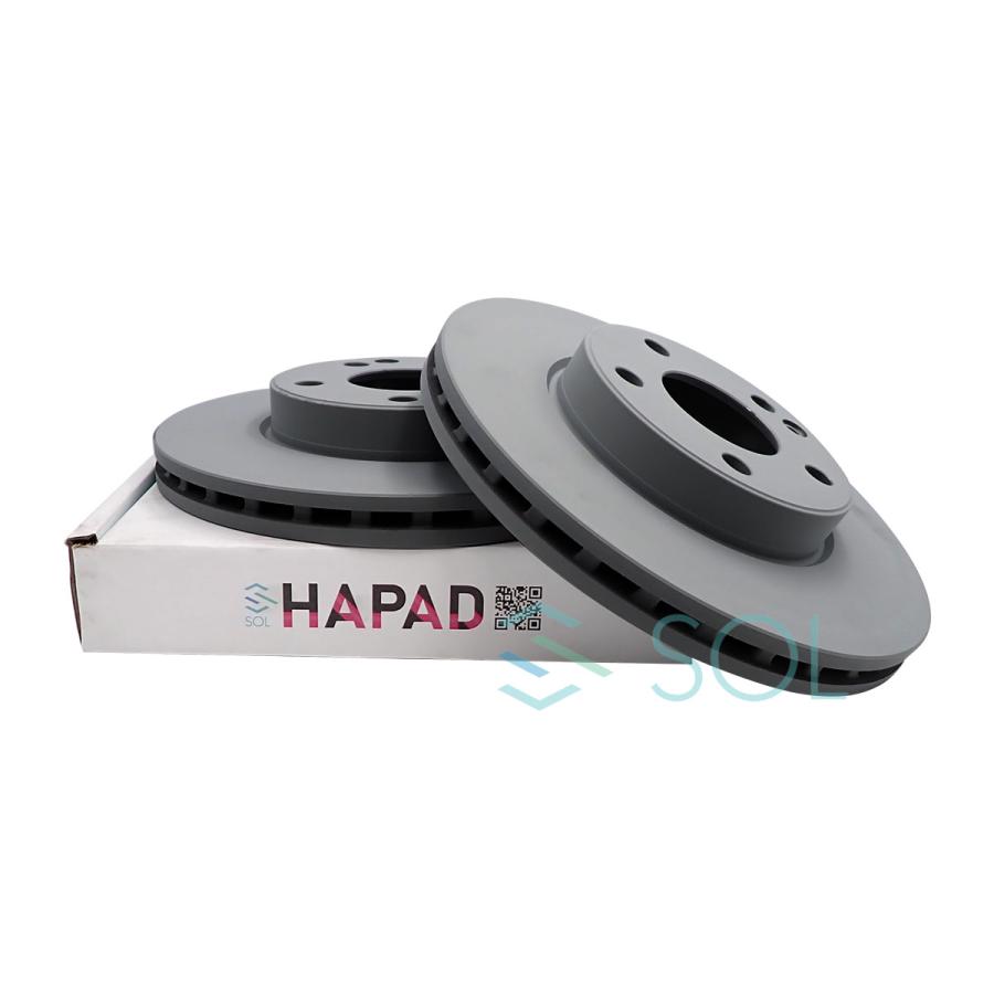 Mercedes-Benz - HAPAD 向こう正面 うち切りパッド + 検出器 + ブレーキローター 3点仕かける ベンツ W176 W246 A180 B180 0084200620 1695401617