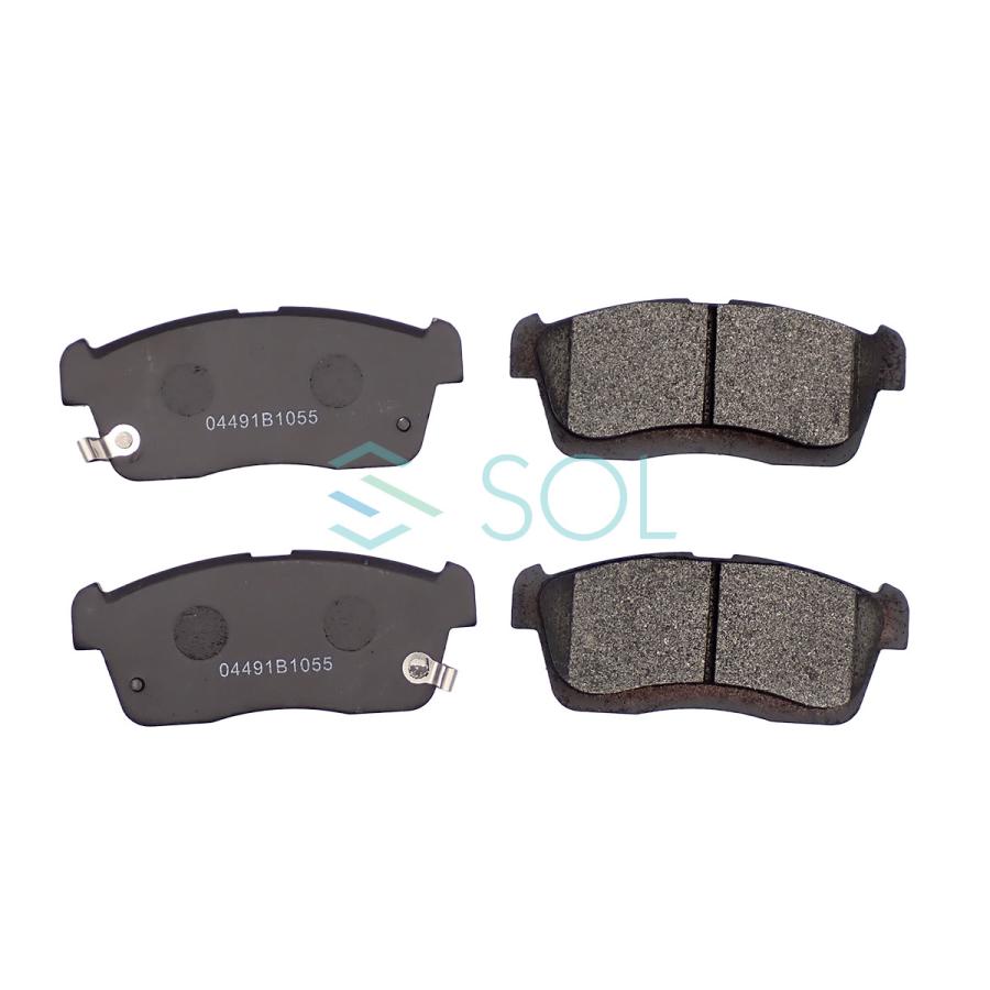 フロントブレーキパッド 04491-B1055 4枚セット ダイハツ（DAIHATSU） ウェイク LA700S LA710S フロント ブレーキ