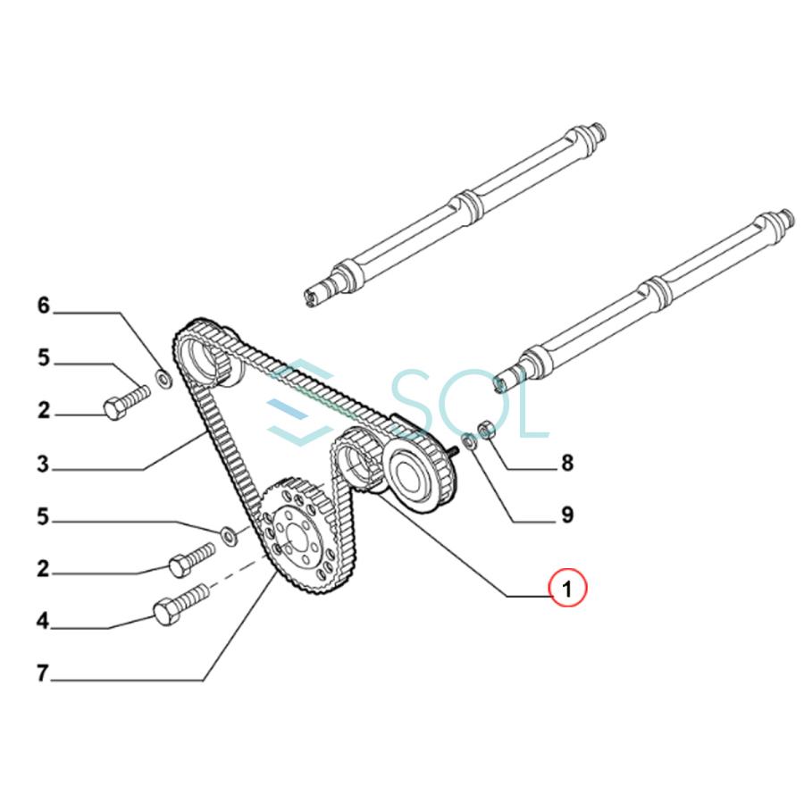 INA イナ タイミングベルトキット2点セット 高品質 アルファロメオ ALFA ROMEO アルファ145 930 アルファ147 937 アルファ155 167｜solltd3｜07