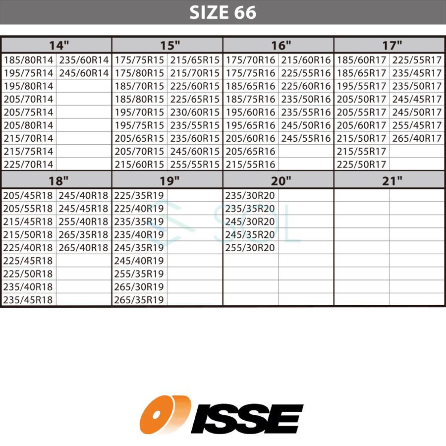 ISSE 日本正規代理店 特許取得 イッセ スノーソックス 滑らない タイヤチェーン サイズ66 ステップワゴン クラウン デリカ エクストレイル｜solltd3｜09