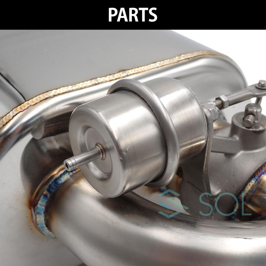 トヨタ（TOYOTA） 63mm 可変バルブ タイコ マフラーサイレンサー 音量