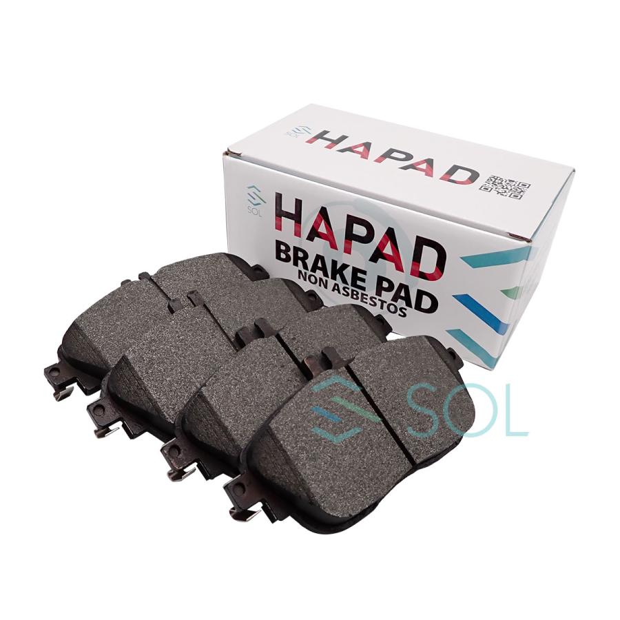 Mercedes-Benz - HAPAD ベンツ B位置付け W246 B180 向こう正面 パッド 検出器 回転子 3点仕かける 0084200620 18時まで即日さし出し