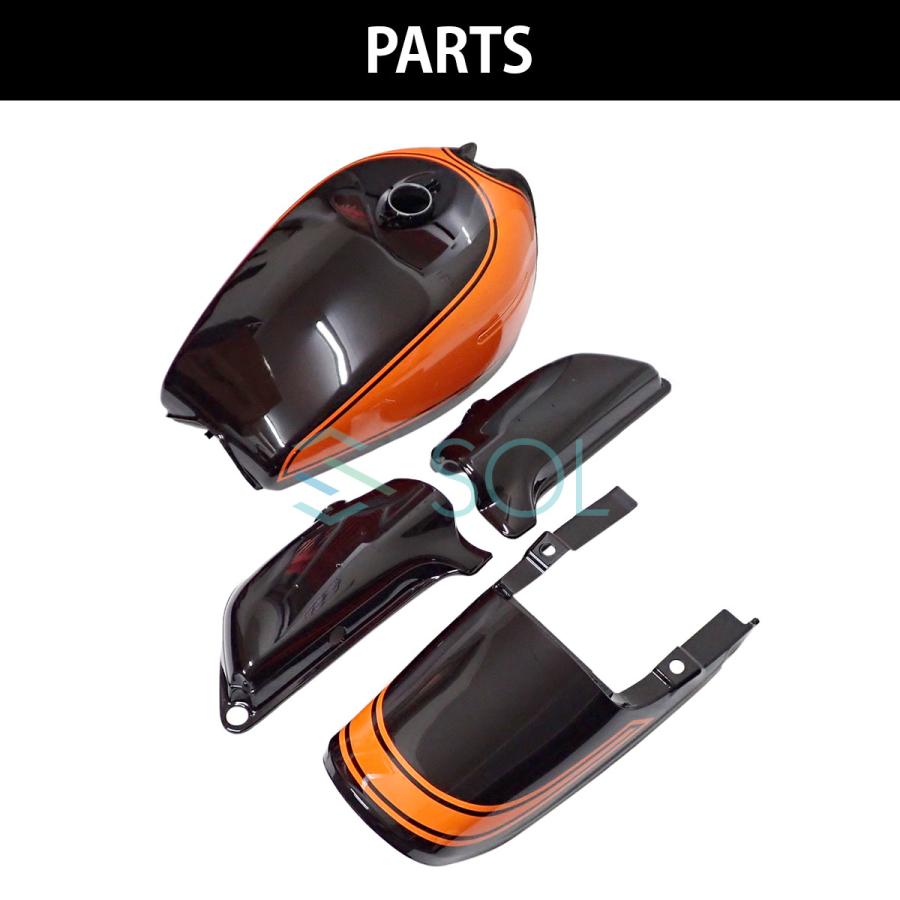カワサキ（Kawasaki） 新品 Z1 Z2 750RS 火の玉 タンク カウル テール