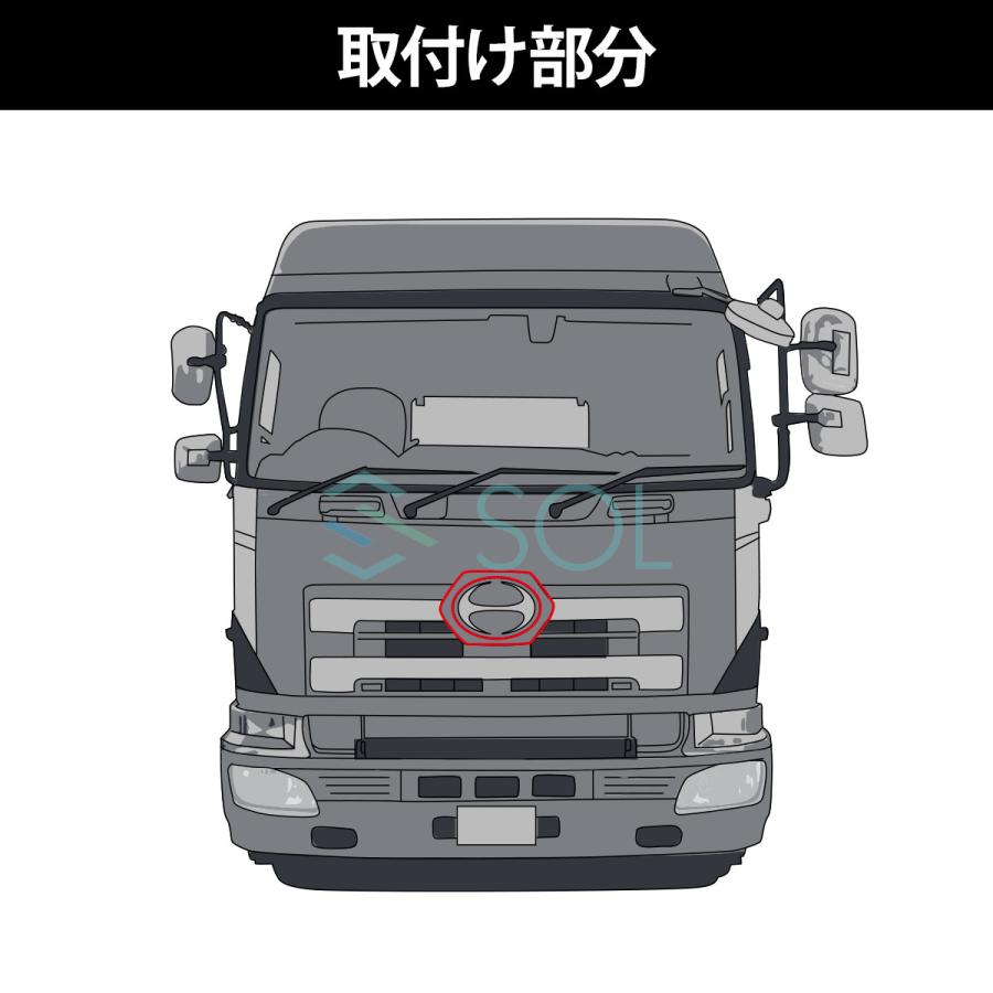 日野自動車 日野 グランドプロフィア NEWプロフィア エアループ