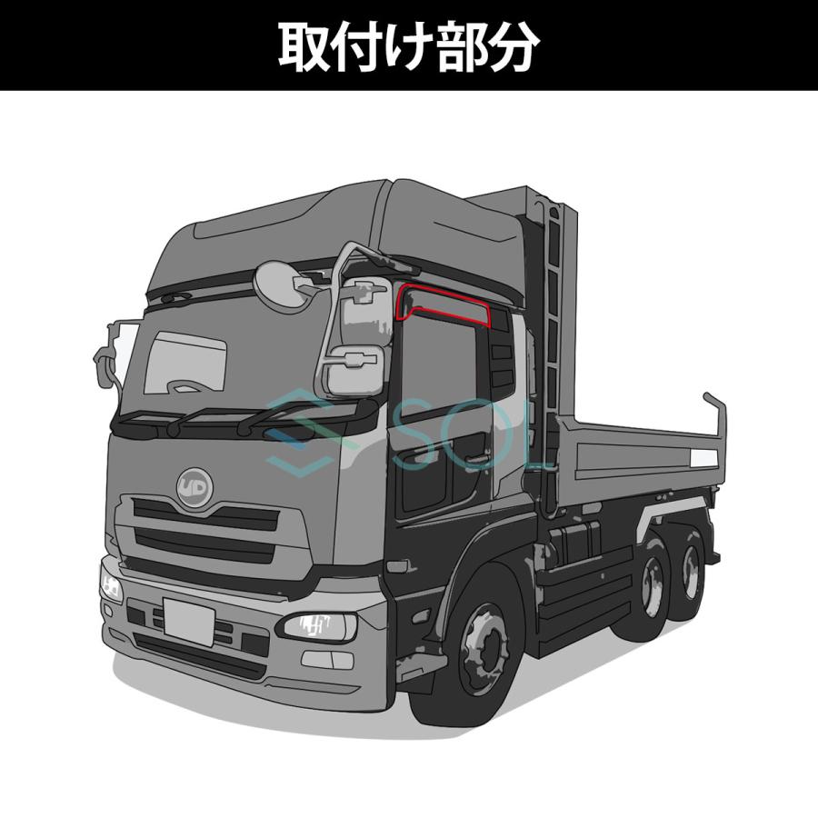 UDトラックス 大型 クオン クロームメッキ パーツ パーフェクトクオン