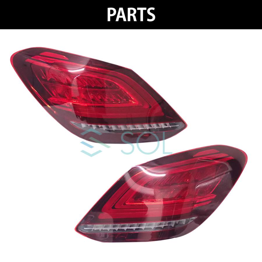 Mercedes-Benz ベンツ Cクラス W205 前期 セダン 後期ルック LED