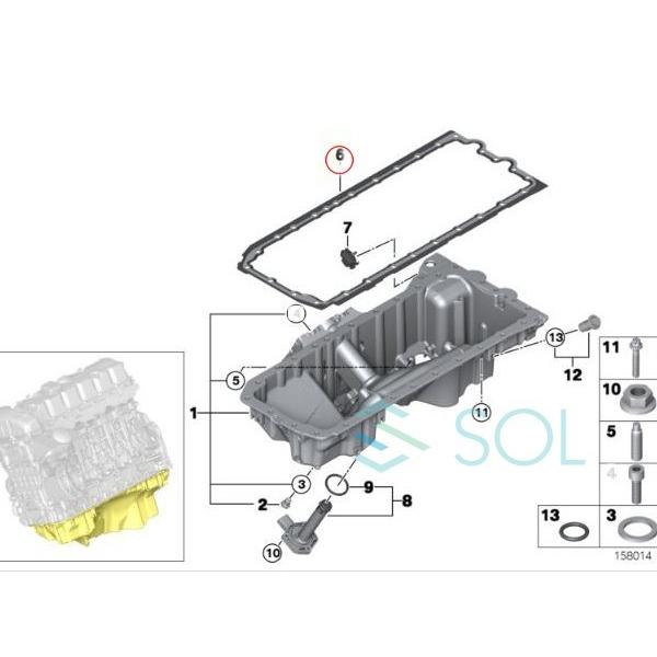 BMW E82 E87 E88 E90 E91 E92 E93 エンジンオイルパンガスケット 130i 135i 320i 323i 325i 335i 11137548031 出荷締切18時 :11137548031-003:自動車パーツの宝箱 SOL 5号店 - 通販 - Yahoo!ショッピング BMW E82 E87 E88 E90 E91 E92 E93 エンジンオイルパンガスケット 130i 135i 320i 323i 325i 335i 11137548031 出荷締切18時 :11137548031-003:自動車パーツの宝箱 SOL 5号店 - 通販 - Yahoo!ショッピング