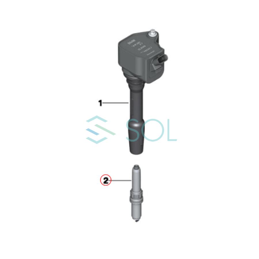 BMW BOSCH スパークプラグ 1本 ダブルプラチナ 出荷締切18時 BMW MINI