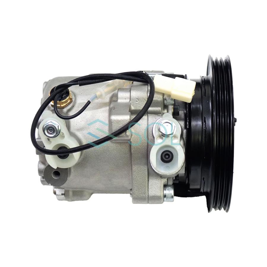 ダイハツ ムーヴ L175S L185S ムーヴコンテ L575S L585S エアコンコンプレッサー 88320-B2060 コア返却不要 オイル注入済 出荷締切18時