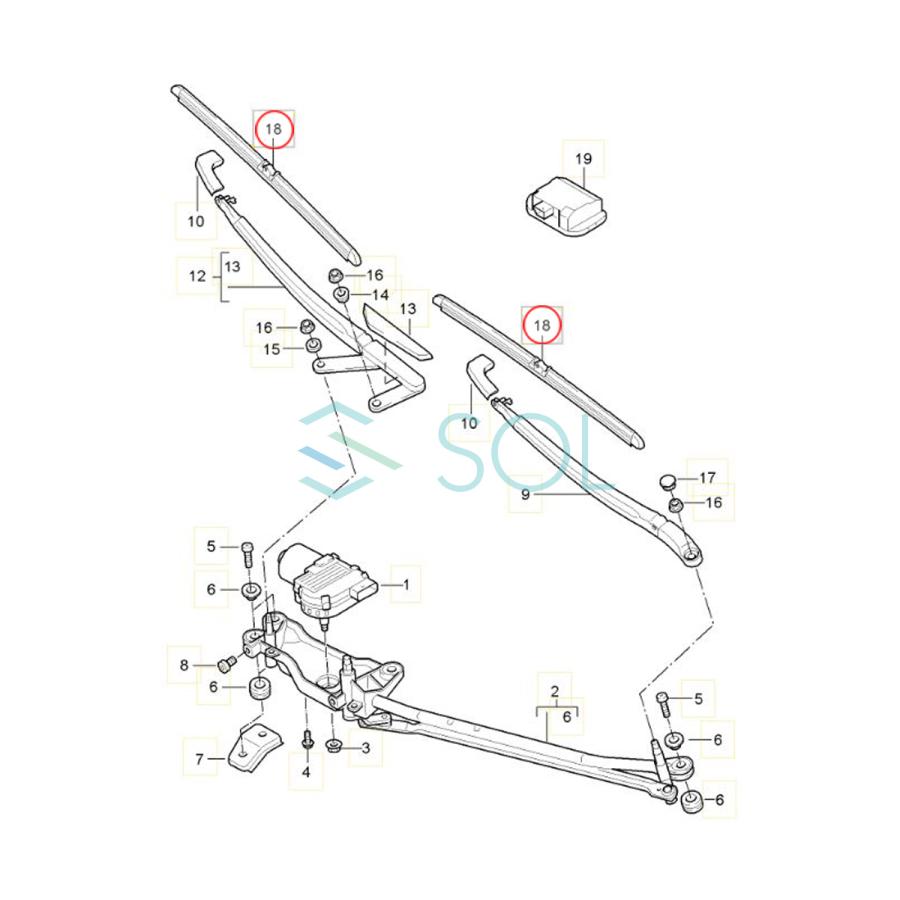 PORSCHE（ポルシェ） カイエン ターボ(9PA) 左ハンドル用 フロント