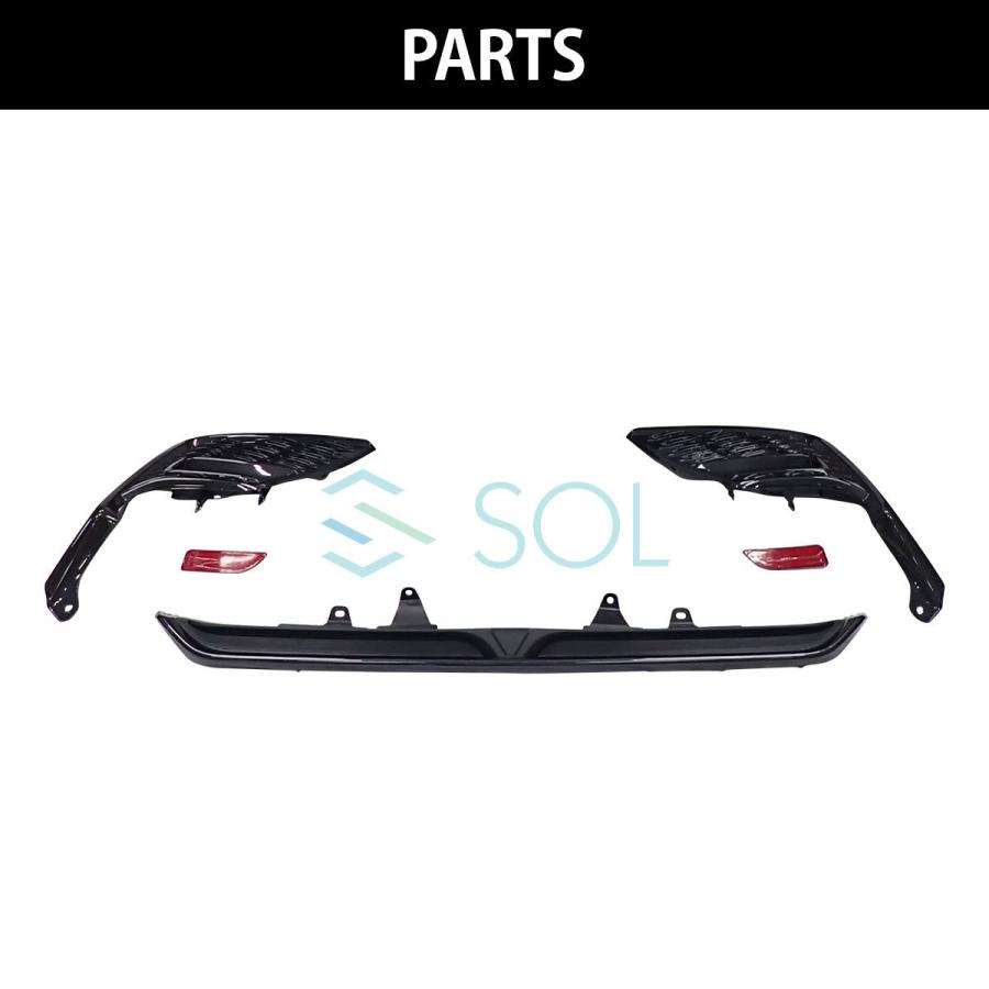 レクサス（LEXUS） CT 10系 CT200h 後期Fスポーツルック PP製 リア
