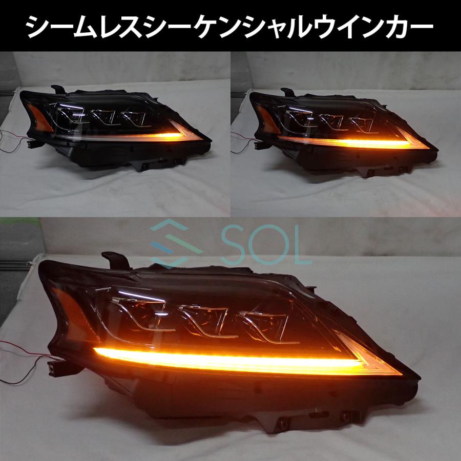 VLAND レクサス RX10系 後期用 RX20系 後期ルック 三眼ヘッドライト