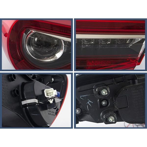 トヨタ86後期型純正レッド LED テールランプ 2個セット美品 トヨタ（TOYOTA） ZN6 86 前期 2012〜2016 後期ルック LEDテールランプ