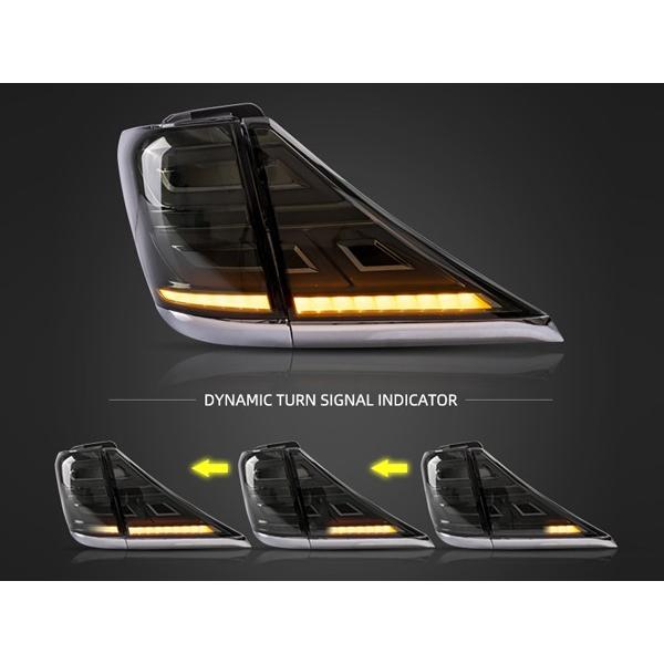 ヴェルファイア　ANH20系LEDテールランプ スモーク 4個セット Amazon.co.jp: 20系 ヴェルファイア 純正LEDテール ブレーキ 4灯