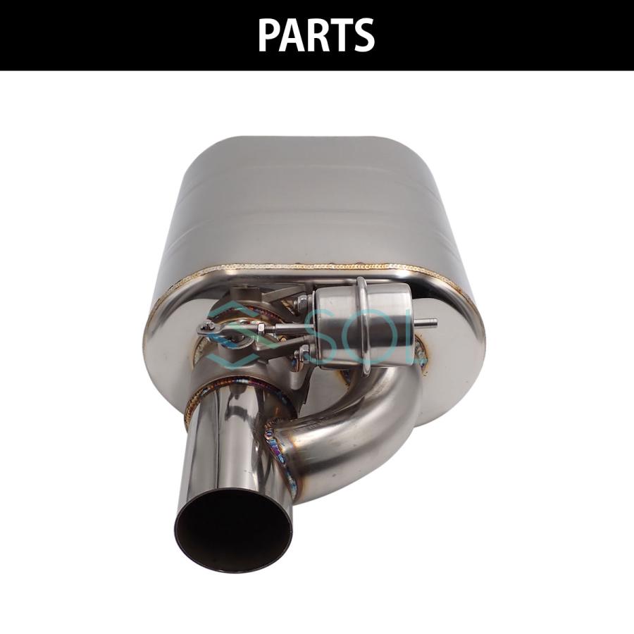 トヨタ（TOYOTA） 63mm 可変バルブ タイコ マフラーサイレンサー 音量