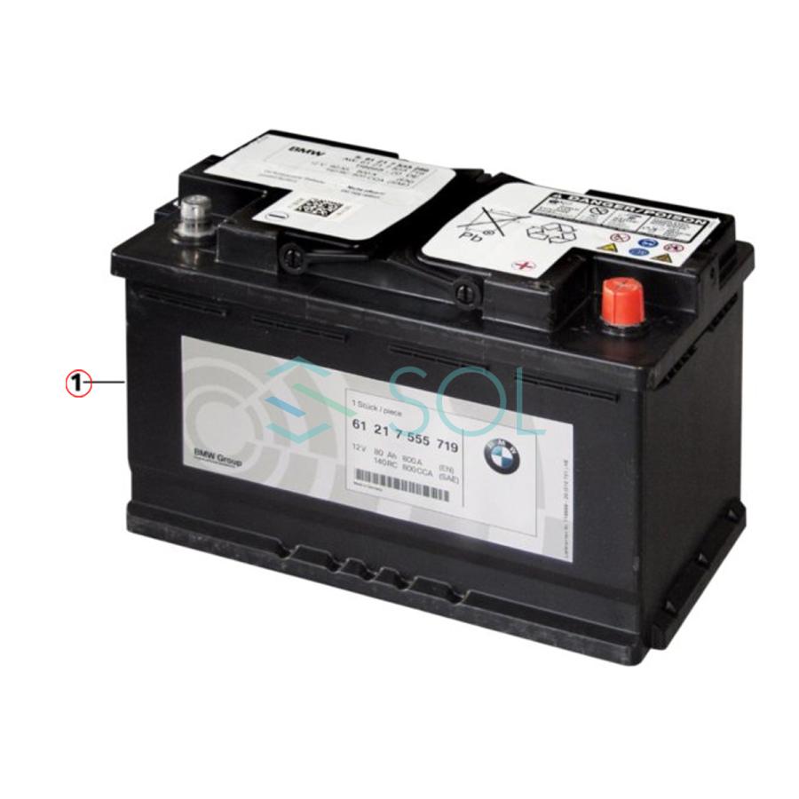 VARTA AGMバッテリー BMW　欧州車　61217604806 VARTA AGMバッテリー BMW 欧州車 61217604806 VARTA AGM