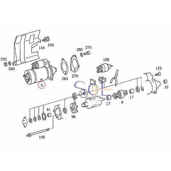 コア返却不要 リビルト スターター モーター セルモーター W463 W251 X164 Gクラス Rクラス GLクラス 0061510501 0051516501 出荷締切18時｜solltd｜05