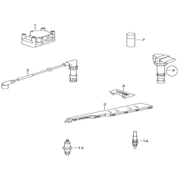 てぃんくる Audi イグニッションコイル アウディ TT/TTS/TTRS 8JBWA 8JCCZF