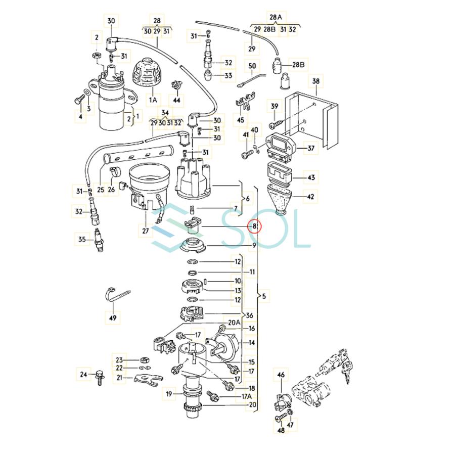 フォルクスワーゲン（Volkswagen） VW ゴルフ(17) ゴルフ2(19E 1G1
