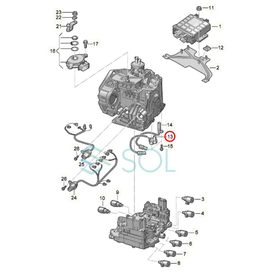Audi オートマスピードセンサー ギアボックスセンサー 出荷締切 Audi オートマスピードセンサー ギアボックスセンサー 出荷締切